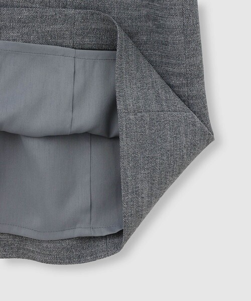 allureville（アルアバイル）の「コンパクトツイルカットコンビワンピース（ワンピース・レディース・アイボリー/グレー系その他・2/1）」の16枚目の写真