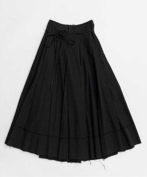 MAISON SPECIAL（メゾンスペシャル）の「Pleated Cotton Pants/コットンプリーツパンツ（その他パンツ・レディース・ブラック/ベージュ/オフホワイト・36/38）」の14枚目の写真