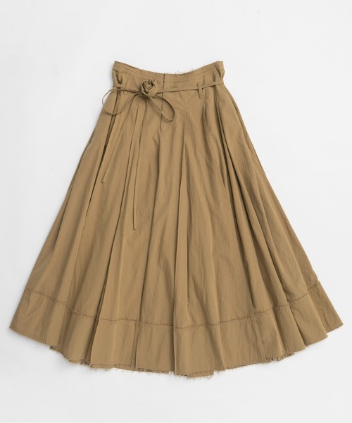 MAISON SPECIAL（メゾンスペシャル）の「Pleated Cotton Pants/コットンプリーツパンツ（その他パンツ・レディース・ブラック/ベージュ/オフホワイト・36/38）」の15枚目の写真