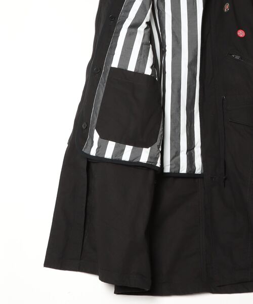 UNDERCOVER（アンダーカバー）の「UP2E4303（モッズコート・メンズ・ブラック/グリーン系その他・4/3/2/5）」の11枚目の写真