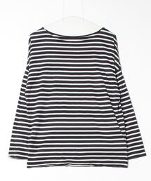 Muse de DEUXIEME CLASSE コットンボーダーカットソー