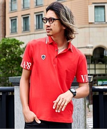 VIOLA（ヴィオラ）の「『VIOLA rumore/ヴィオラ ルモーレ』P.T入り半袖ポロ（シャツ/ブラウス）」