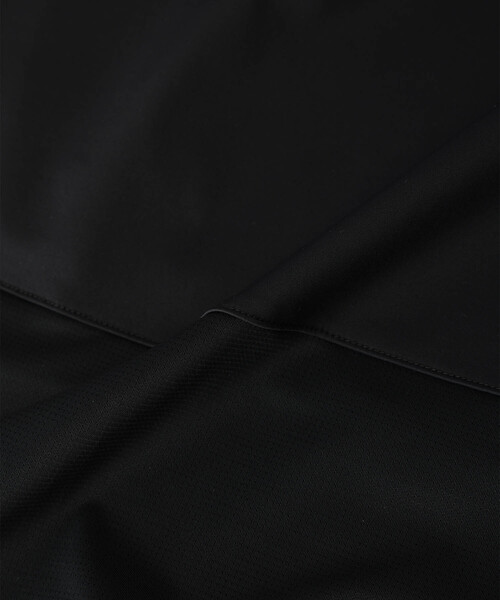 A/C DESIGN BY ALPHA CUBIC（エーシーデザインバイアルファキュービック）の「2025春夏【接触冷感・UVカット・はっ水加工】裾メッシュ切替えラッシュワンピース（ワンピース・レディース・ブラック/カーキ・M/L）」の11枚目の写真