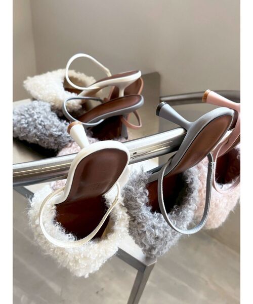 RESEXXY（リゼクシー）の「フェイクカールファーポインテッドトゥパンプス（パンプス・レディース・アイボリー/ピンク/グレー・SMALL/MEDIUM/LARGE）」の5枚目の写真