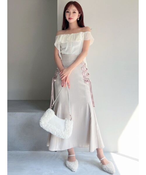 RESEXXY（リゼクシー）の「フェイクカールファーポインテッドトゥパンプス（パンプス・レディース・アイボリー/ピンク/グレー・SMALL/MEDIUM/LARGE）」の19枚目の写真