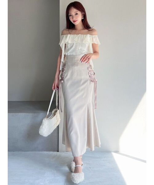 RESEXXY（リゼクシー）の「フェイクカールファーポインテッドトゥパンプス（パンプス・レディース・アイボリー/ピンク/グレー・SMALL/MEDIUM/LARGE）」の20枚目の写真