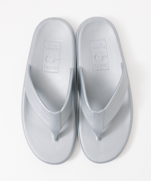ISLAND SLIPPER（アイランドスリッパ）の「【ISLAND SLIPPER / アイランドスリッパ】EVA トングサンダル/ 202EVA（サンダル・メンズ・シルバー/ブラック/ネイビー/ブラウン・9/10/8）」の14枚目の写真