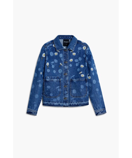 【Desigual】　デニムジャケット DENIMTACHAS デニムジャケット（デニムジャケット）｜Desigual