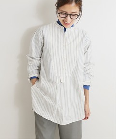 IENA - 2019SS新作【新品】IENA イエナ◆バンドカラーロングシャツ◆ IENA（イエナ）の「オックスバンドカラーロングシャツ（シャツ