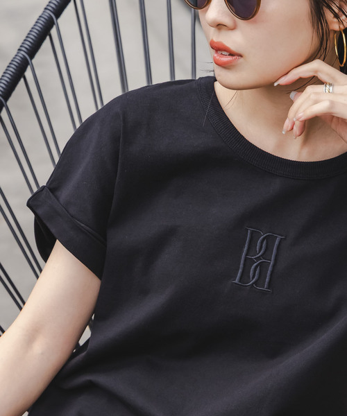 Noble(ノーブル)の「BY MALENE BIRGER/バイマレーネビルガーTシャツ(Tシャツ/カットソー・レディース・アイボリー/ブラック・X-SMALL)」の3枚目の写真