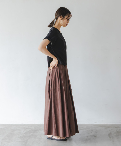 Noble(ノーブル)の「BY MALENE BIRGER/バイマレーネビルガーTシャツ(Tシャツ/カットソー・レディース・アイボリー/ブラック・X-SMALL)」の11枚目の写真