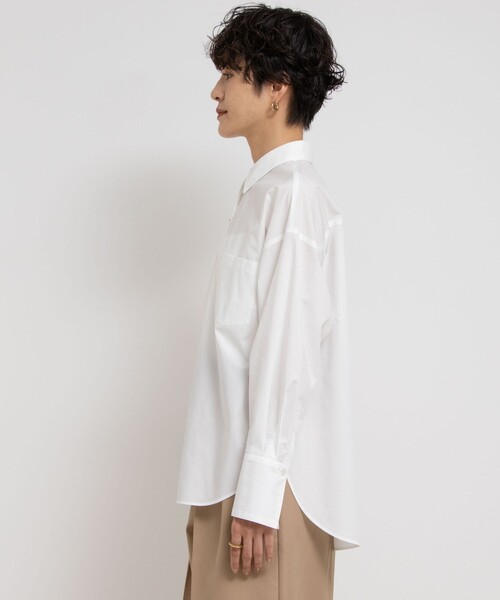 NOLLEY’S Sophi（ノーリーズソフィ）の「【追加】タイプライター2WAYシャツ（シャツ/ブラウス・レディース・ホワイト/ベージュ/ライトブルー・38）」の14枚目の写真