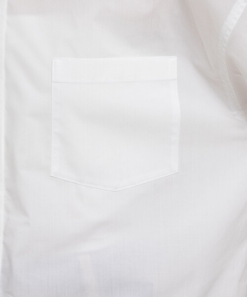 NOLLEY’S Sophi（ノーリーズソフィ）の「【追加】タイプライター2WAYシャツ（シャツ/ブラウス・レディース・ホワイト/ベージュ/ライトブルー・38）」の8枚目の写真