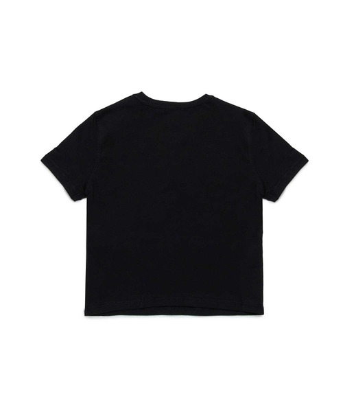 【新品未使用】ディーゼルキッズ　黒デニムTシャツ　12Y ディーゼルキッズ 黒デニムTシャツ 12Y