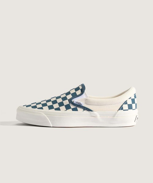 VANS(バンズ)の「VANS PREMIUM スリッポン(スリッポン・メンズ・ブルーグレー・8/6.5/11/6/12/10/9/8.5/9.5/10.5/5/7/7.5/5.5)」の1枚目の写真