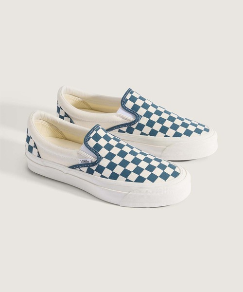 VANS(バンズ)の「VANS PREMIUM スリッポン(スリッポン・メンズ・ブルーグレー・8/6.5/11/6/12/10/9/8.5/9.5/10.5/5/7/7.5/5.5)」の2枚目の写真