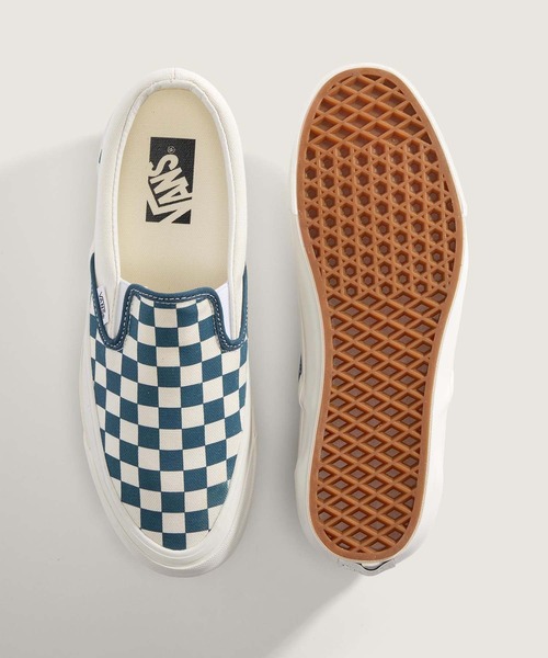 VANS(バンズ)の「VANS PREMIUM スリッポン(スリッポン・メンズ・ブルーグレー・8/6.5/11/6/12/10/9/8.5/9.5/10.5/5/7/7.5/5.5)」の3枚目の写真