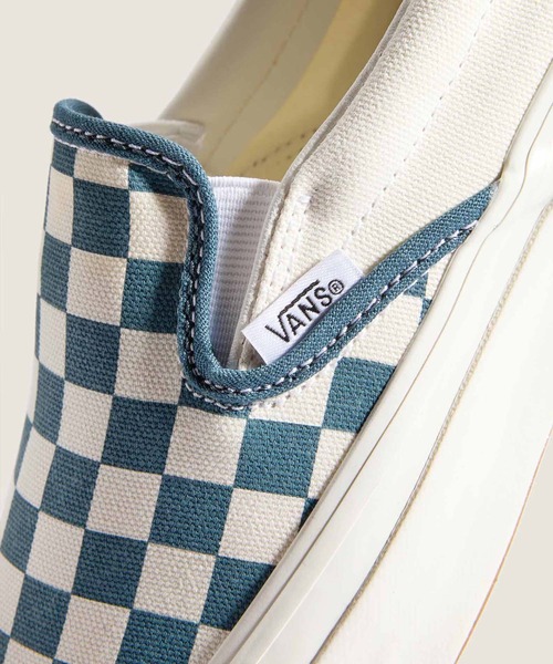 VANS(バンズ)の「VANS PREMIUM スリッポン(スリッポン・メンズ・ブルーグレー・8/6.5/11/6/12/10/9/8.5/9.5/10.5/5/7/7.5/5.5)」の6枚目の写真