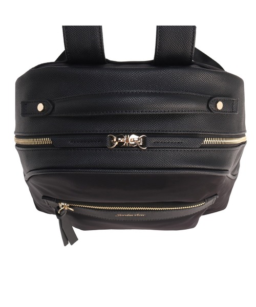 Jewelna Rose（ジュエルナローズ）の「ロッティ リュックサック 13.3インチPC 16241（バックパック/リュック・レディース・ブラック/グレイッシュベージュ/ブラウン・FREE）」の4枚目の写真