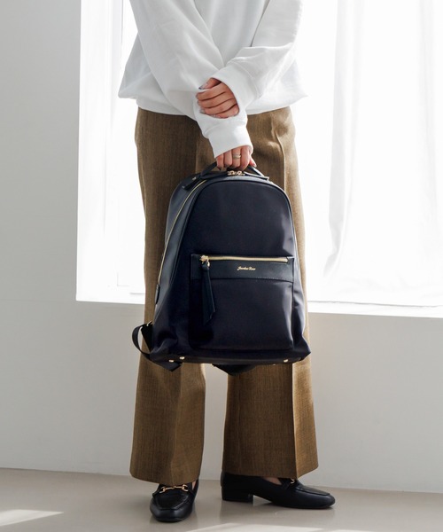 Jewelna Rose（ジュエルナローズ）の「ロッティ リュックサック 13.3インチPC 16241（バックパック/リュック・レディース・ブラック/グレイッシュベージュ/ブラウン・FREE）」の21枚目の写真