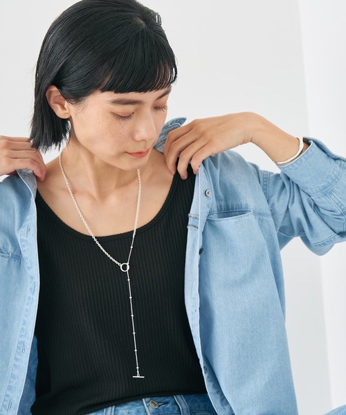 collex（コレックス）の「【dignif】【金属アレルギー対応】ミックスチェーン2WAYネックレス（ネックレス・レディース・ゴールド/シルバー/その他/その他1・フリー）」の3枚目の写真