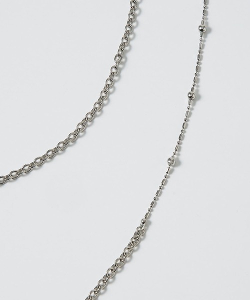 collex（コレックス）の「【dignif】【金属アレルギー対応】ミックスチェーン2WAYネックレス（ネックレス・レディース・ゴールド/シルバー/その他/その他1・フリー）」の14枚目の写真