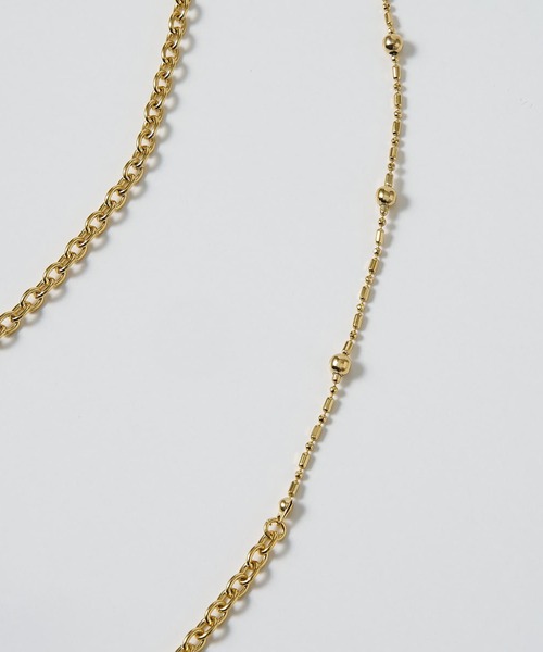 collex（コレックス）の「【dignif】【金属アレルギー対応】ミックスチェーン2WAYネックレス（ネックレス・レディース・ゴールド/シルバー/その他/その他1・フリー）」の12枚目の写真