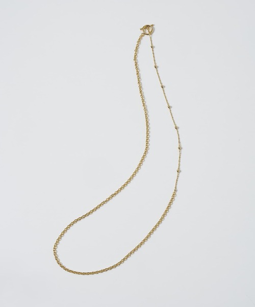 collex（コレックス）の「【dignif】【金属アレルギー対応】ミックスチェーン2WAYネックレス（ネックレス・レディース・ゴールド/シルバー/その他/その他1・フリー）」の10枚目の写真