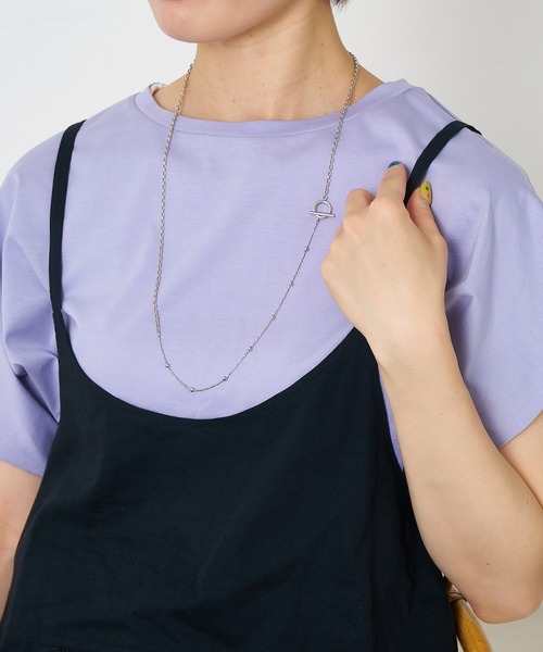 collex（コレックス）の「【dignif】【金属アレルギー対応】ミックスチェーン2WAYネックレス（ネックレス・レディース・ゴールド/シルバー/その他/その他1・フリー）」の5枚目の写真