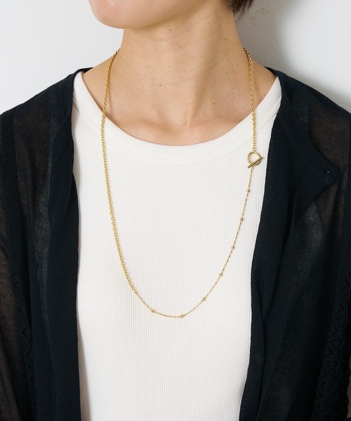 collex（コレックス）の「【dignif】【金属アレルギー対応】ミックスチェーン2WAYネックレス（ネックレス・レディース・ゴールド/シルバー/その他/その他1・フリー）」の19枚目の写真