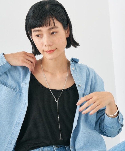 collex（コレックス）の「【dignif】【金属アレルギー対応】ミックスチェーン2WAYネックレス（ネックレス・レディース・ゴールド/シルバー/その他/その他1・フリー）」の20枚目の写真