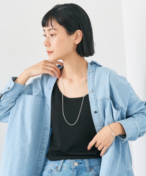 collex（コレックス）の「【dignif】【金属アレルギー対応】ミックスチェーン2WAYネックレス（ネックレス・レディース・ゴールド/シルバー/その他/その他1・フリー）」の21枚目の写真