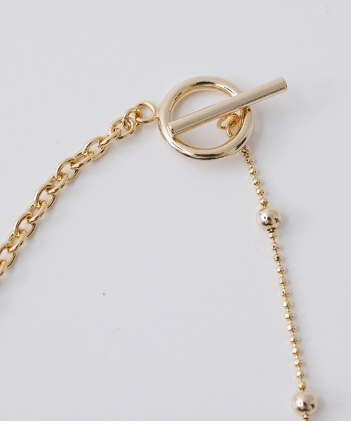collex（コレックス）の「【dignif】【金属アレルギー対応】ミックスチェーン2WAYネックレス（ネックレス・レディース・ゴールド/シルバー/その他/その他1・フリー）」の15枚目の写真