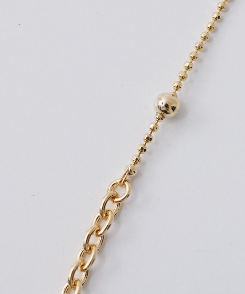 collex（コレックス）の「【dignif】【金属アレルギー対応】ミックスチェーン2WAYネックレス（ネックレス・レディース・ゴールド/シルバー/その他/その他1・フリー）」の16枚目の写真