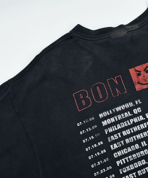 ANVIL(アンヴィル)の「【USED】Y2K anvil “Bon Jovi/WORLD TOUR 2006” バンド Tシャツ(Tシャツ/カットソー・メンズ・ブラック・LARGE)」の14枚目の写真