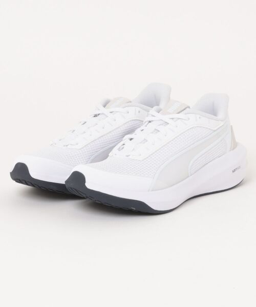 PUMA(プーマ)の「【PUMA】ソフトR コートニー ウィメンズ(スニーカー・レディース・ホワイト・23.0cm/23.5cm/24.0cm/24.5cm/25.0cm)」の1枚目の写真