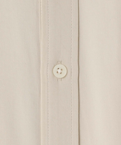 LOWRYS FARM（ローリーズファーム）の「スウェードライクシャツ　580210（シャツ/ブラウス・レディース・ベージュ/ブラウン/チャコールグレー・FREE）」の11枚目の写真