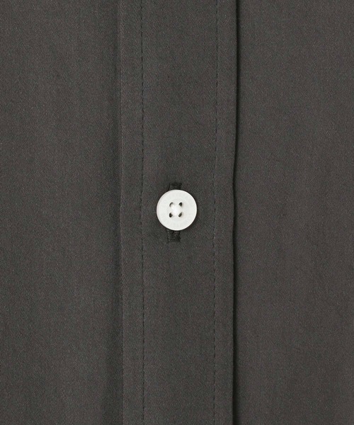 LOWRYS FARM（ローリーズファーム）の「スウェードライクシャツ　580210（シャツ/ブラウス・レディース・ベージュ/ブラウン/チャコールグレー・FREE）」の13枚目の写真