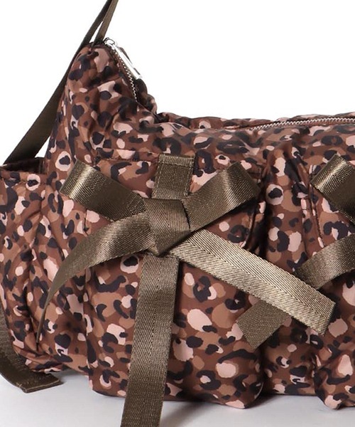 Three Four Time（ｽﾘｰﾌｫｰﾀｲﾑ）の「【Casselini】リボンボリュームショルダー（ショルダーバッグ・レディース・ブラウン・FREE）」の13枚目の写真