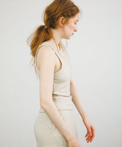 LAATO（ラート）の「tank skirt set（スカート・レディース・ブラック/ブラウン/ライトグレー・FREE）」の5枚目の写真