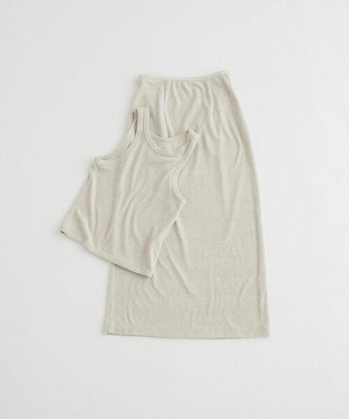 LAATO（ラート）の「tank skirt set（スカート・レディース・ブラック/ブラウン/ライトグレー・FREE）」の10枚目の写真