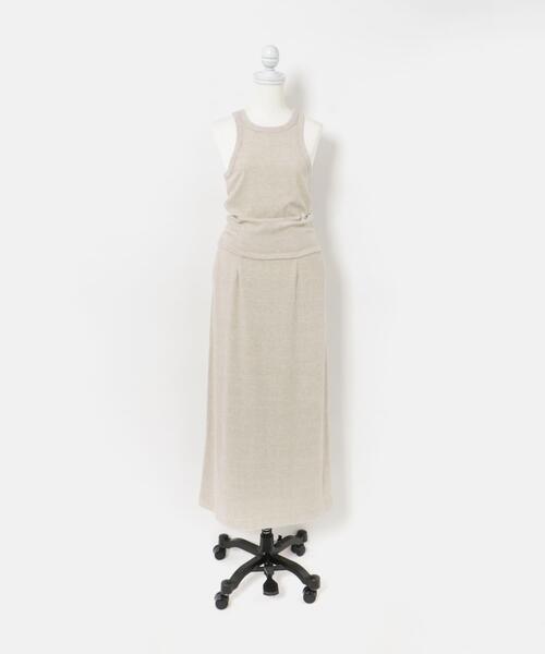 LAATO（ラート）の「tank skirt set（スカート・レディース・ブラック/ブラウン/ライトグレー・FREE）」の11枚目の写真