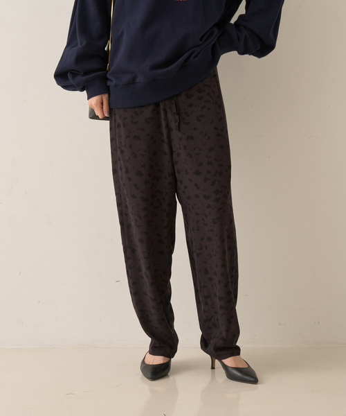 Rouge vif(ルージュヴィフ)の「レオパードコクーンパンツ(その他パンツ・レディース・ブラック/ブラウン・36/38)」の15枚目の写真