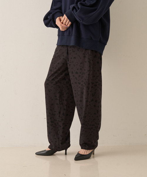 Rouge vif(ルージュヴィフ)の「レオパードコクーンパンツ(その他パンツ・レディース・ブラック/ブラウン・36/38)」の19枚目の写真