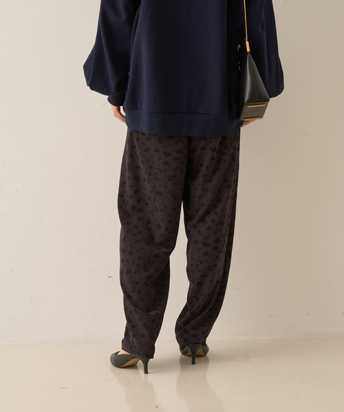 Rouge vif(ルージュヴィフ)の「レオパードコクーンパンツ(その他パンツ・レディース・ブラック/ブラウン・36/38)」の9枚目の写真