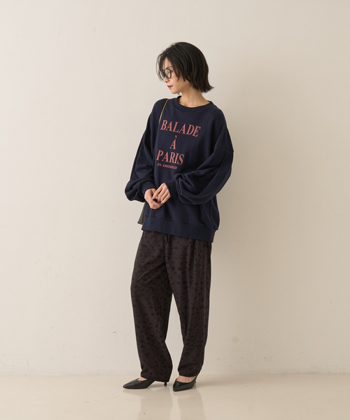 Rouge vif(ルージュヴィフ)の「レオパードコクーンパンツ(その他パンツ・レディース・ブラック/ブラウン・36/38)」の6枚目の写真