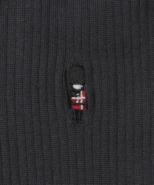 BLACK LABEL CRESTBRIDGE（ブラックレーベル・クレストブリッジ）の「ガーズマンソリッドドレスソックス（ソックス/靴下・メンズ・ネイビー/ダークブラウン/レッド系その他3/チャコールグレー/ブラック・FREE）」の6枚目の写真