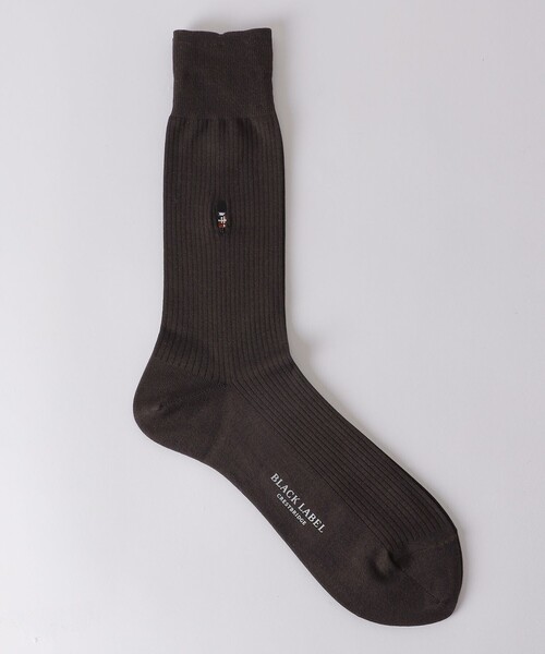BLACK LABEL CRESTBRIDGE（ブラックレーベル・クレストブリッジ）の「ガーズマンソリッドドレスソックス（ソックス/靴下・メンズ・ネイビー/ダークブラウン/レッド系その他3/チャコールグレー/ブラック・FREE）」の15枚目の写真