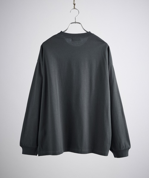 IENA PETILLANT ロングTシャツ グレーA フリーサイズ ロングスリーブTシャツ(1.6インチリブ) | メンズ | 1枚 | 5011