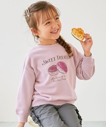 スウェット（ピンク/桃色系・前面プリント）ファッション通販